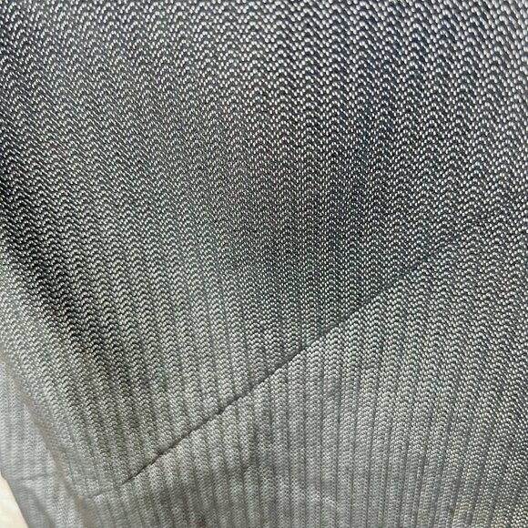 Bebe Nikita Herringbone Strapless Black White Bodycon Mini Dress Zippers Size 2 - Picture 10 of 10